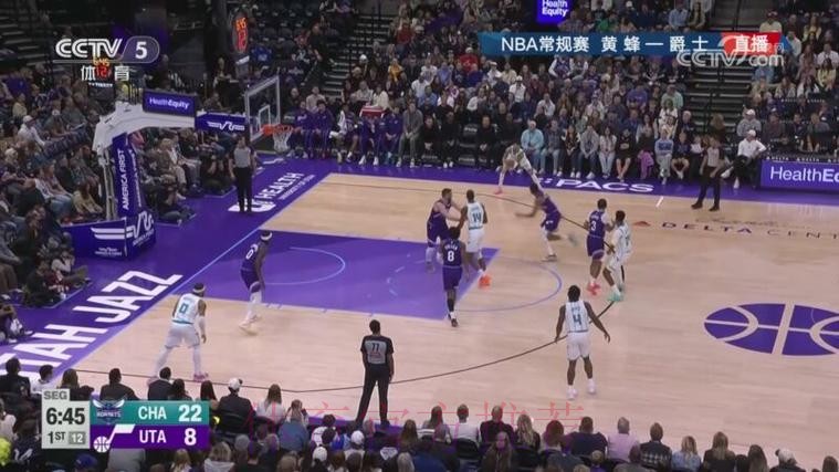 常规赛1月11日：黄蜂VS爵士 鲍尔集锦