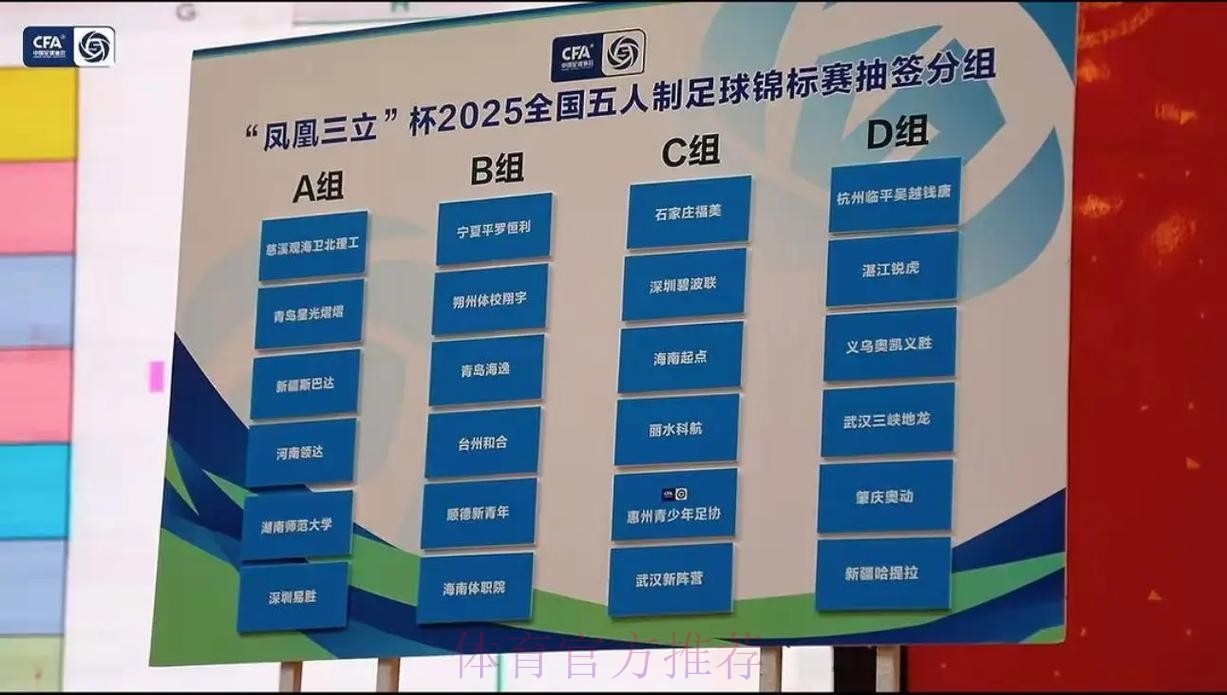 2025全国五人制足球锦标赛开赛 2025全国五人制足球锦标赛开赛